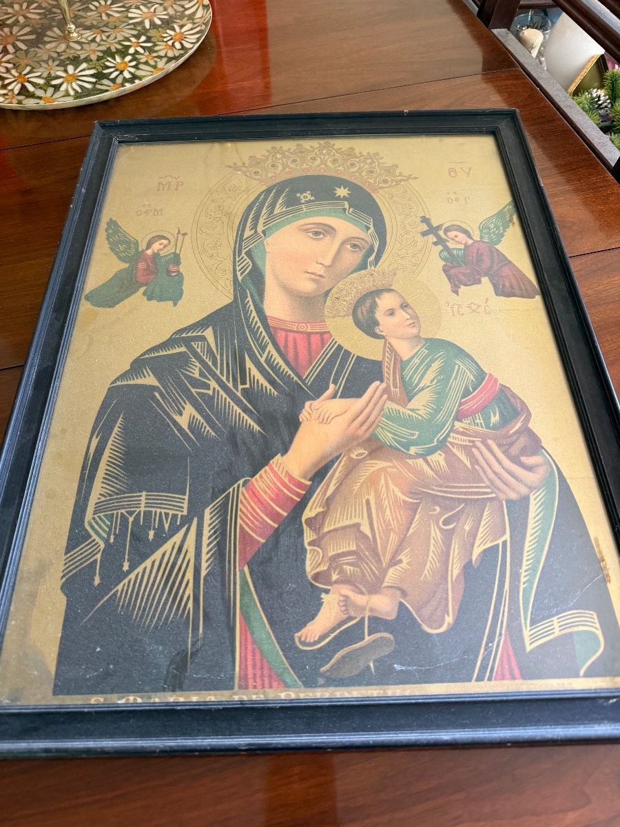 Antique religious art