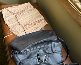 Nice handbags and vintage clothing 