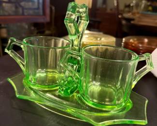 Uranium glass