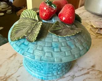 Strawberry dish