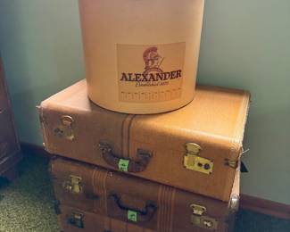 Old suitcases 