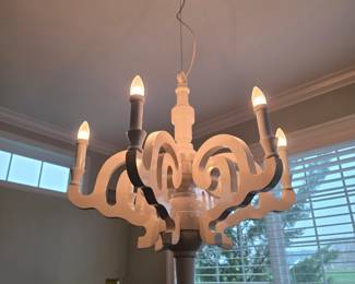 Chandelier was $1000 new and being sold 80% off