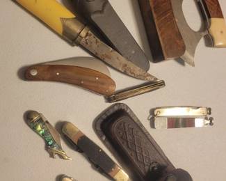 Pocket and sheath knives