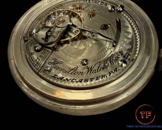 1903 Sterling SILVER Hamilton Model 2 (18s 17j)