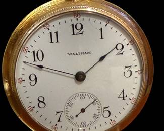 1905 WALTHAM Model 1883 Pocket Watch (18s 15j)