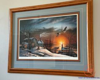 Hand Signed TERRY REDLIN "The Sharing Season"