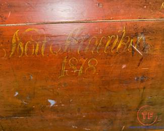 1800's Antique Travel Trunk