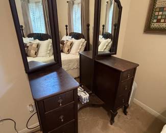 Antique vanity