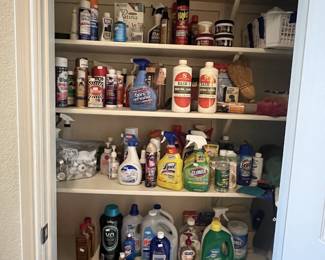 Misc cleaning supplies