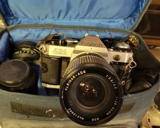 Canon AE-1 camera
