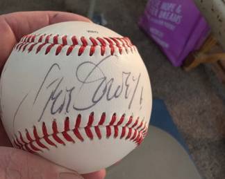 Steve Garvey signed baseball