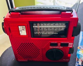 This radio will save you after the Zombie Apocalypse happens.