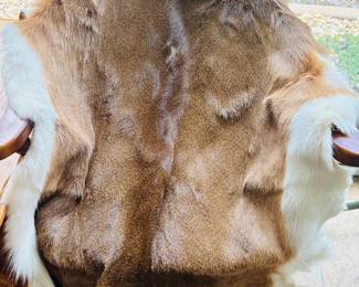 Different kind of throw rug.