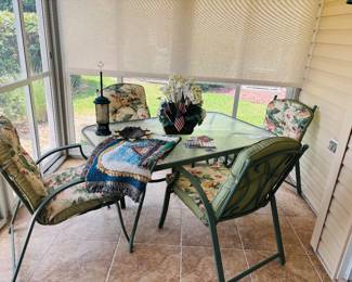 Lanai furniture, because it's air conditioned.  
