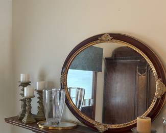 Antique mirror, home decor