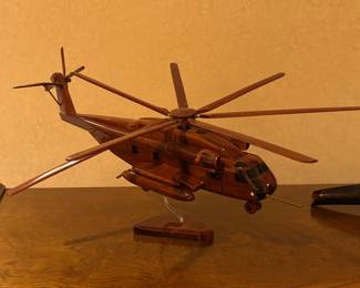 Wood helicopter 