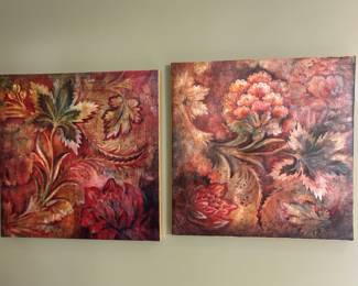 Floral artwork