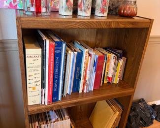Book Shelf  and books