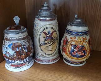 Numerous Beer Steins