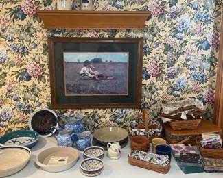 Longaberger Baskets and Pottery