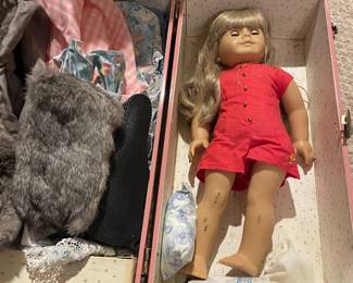 Vintage Doll and Clothing