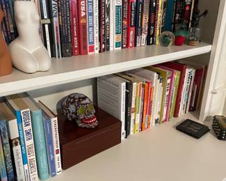 Fantastic Books and Shelf Decor