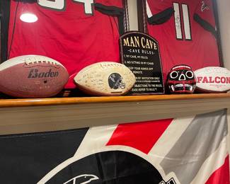 Julio Jones  Roddy White Signed Jerseys