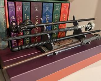 Harry Potter Wands and Books