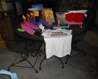 Wrought Iron table and chairs