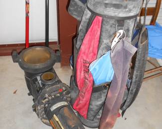 golf clubs       Jandy Pump
