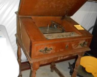 vintage record player