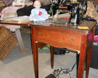 vintage sewing machine