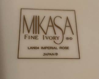 Mikasa Imperial Rose dish set new without box