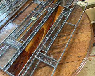Stain glass replacement window panels, lead
