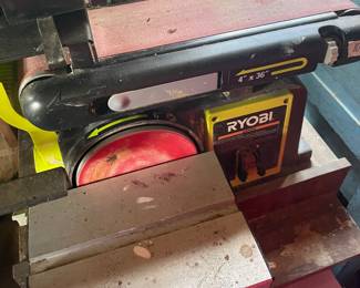 Ryobi belt sander tool