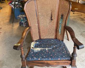 Rocking chair frame, restoration project 