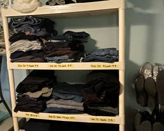 Jeans and slacks sizes 16-18-20-22-24