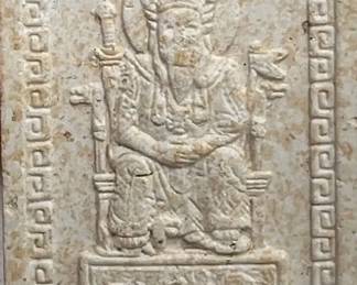 Intricately Carved Traditional Thai Amulet