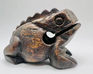 Croaking Frog Rasp — Thai Musical Instrument