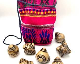 Peruvian Chumpi Khuya Apu Stones — Complete Set of 7