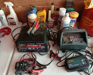 Multiple battery chargers