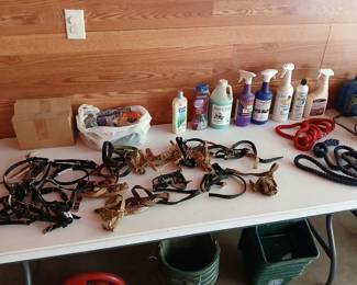 Multiple halters and animal care products