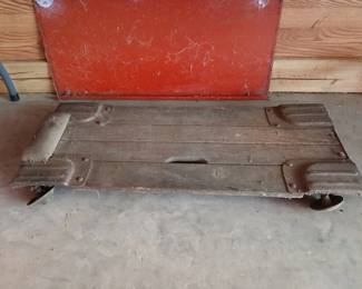 Vintage mechanic's creeper