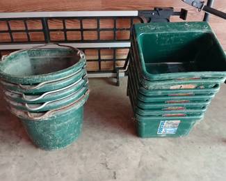 Animal feeding containers