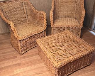 Wicker set