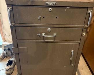 Vintage tool cabinet 