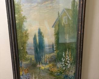 Gorgeous antique landscape