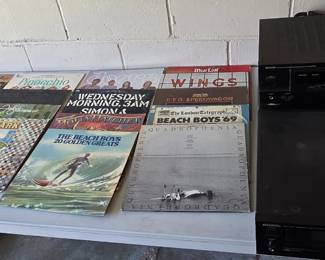 VINTAGE VINYL, KENWOOD RECEIVER