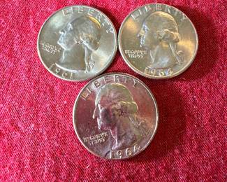 Silver quarters