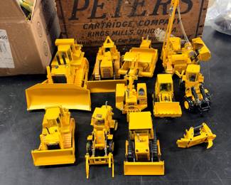 West German Caterpillar toys